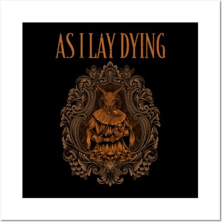 as i lay dying metalcore Posters and Art